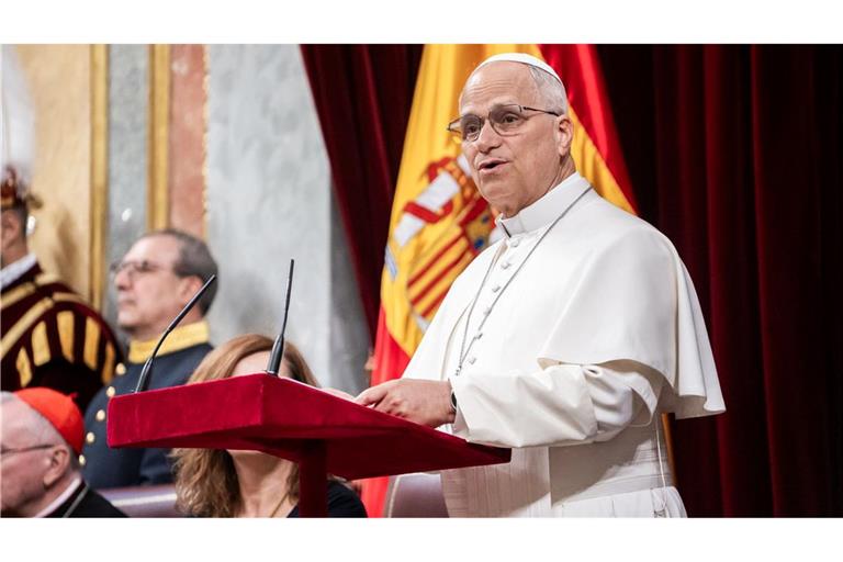 Der Pontifex spricht im spanischen Parlament Klartext.