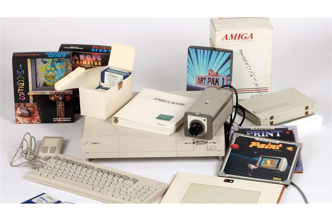 40 Jahre Commodore Amiga: Seiner Zeit weit voraus Der Pop-Art-Künstler Andy Warhol verwendete den Commodore Amiga für die Erstellung von Kunstwerken.