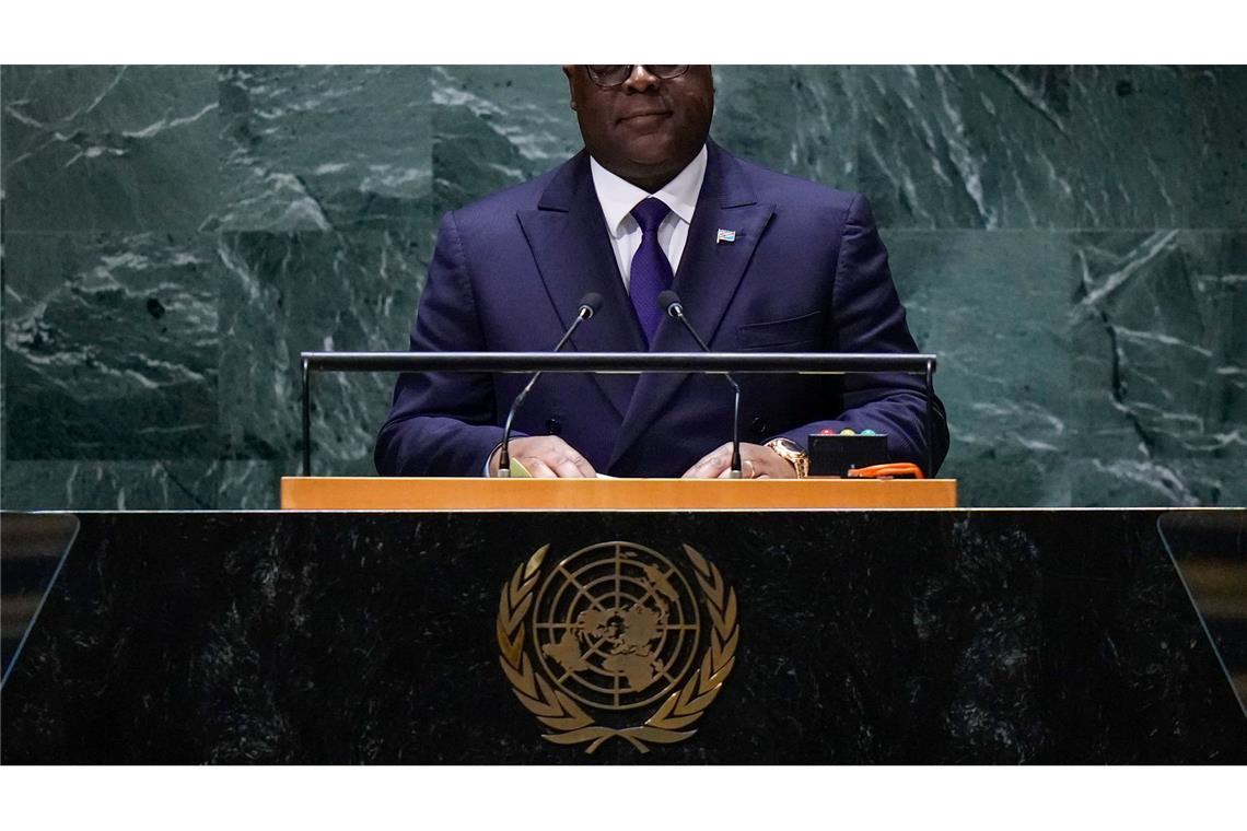 Kongos Präsident ruft Bevölkerung zum Widerstand auf Der Präsident der Demokratischen Republik Kongo, Félix Tshisekedi. (Archivbild)