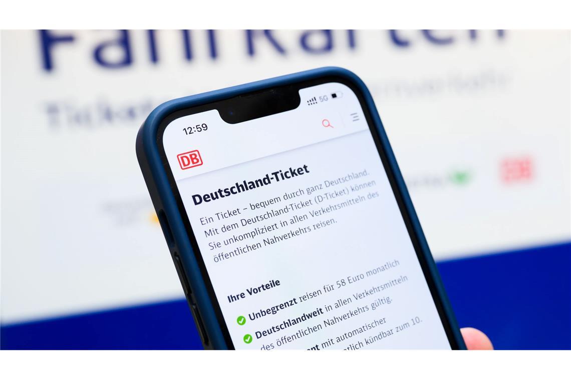 Beim Deutschlandticket droht erneut Unsicherheit Der Preis des Deutschlandtickets stieg 2025 kräftig.