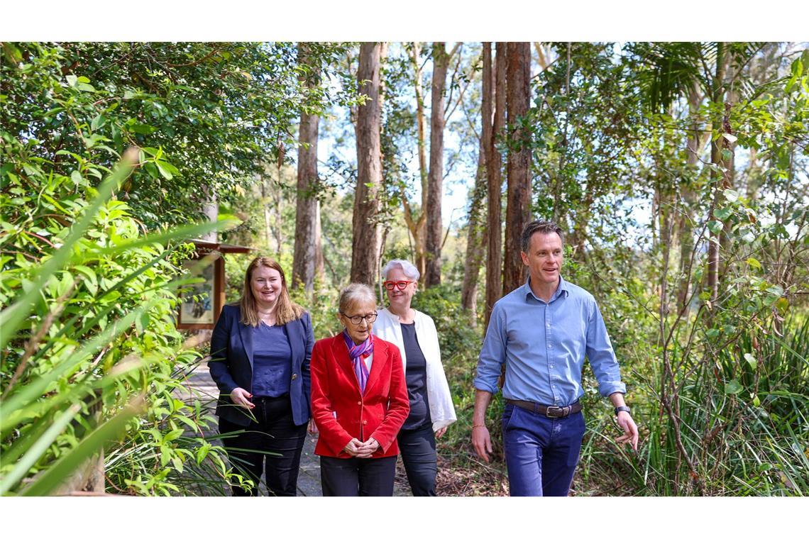 Der Premier von New South Wales, Chris Minns, hat sich stark für den riesigen Nationalpark eingesetzt.