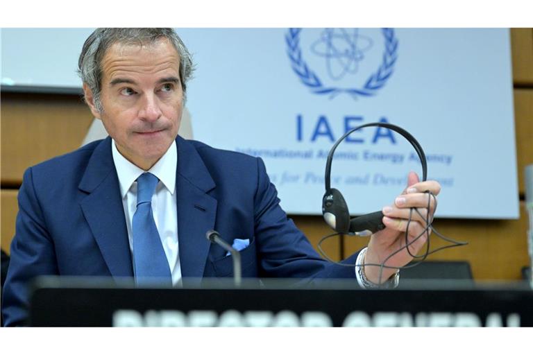 "Der Prozess der Abrüstung oder des kontrollierten Abbaus der Atomwaffenarsenale ist zum Stillstand gekommen", sagt IAEA-Chef Grossi.