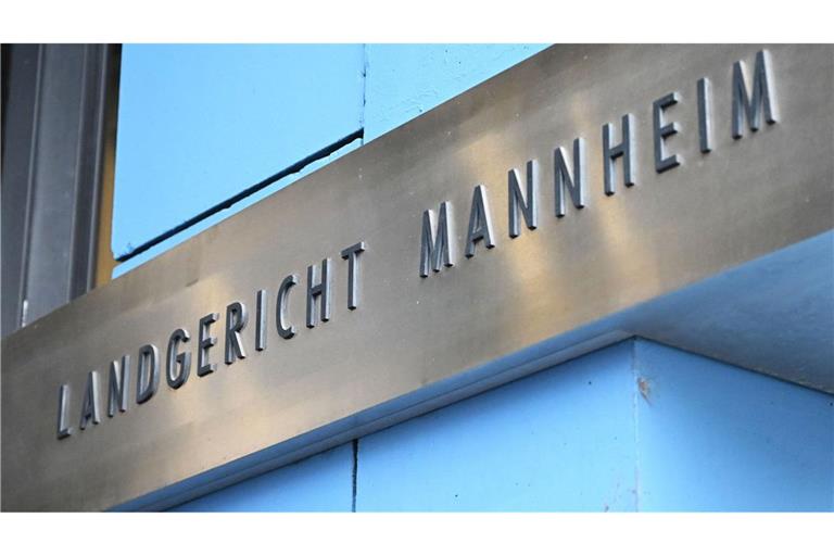 Der Prozess findet am Landgericht Mannheim statt. (Symbolfoto)