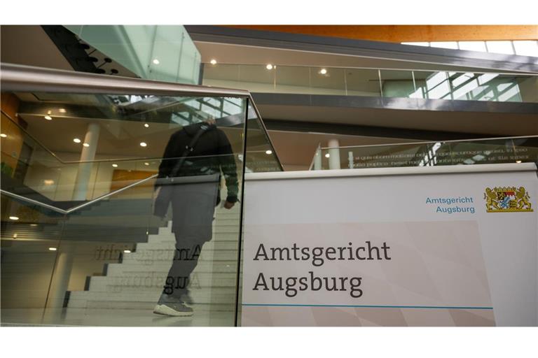 Der Prozess findet vor dem Amtsgericht Augsburg statt. (Symbolbild)