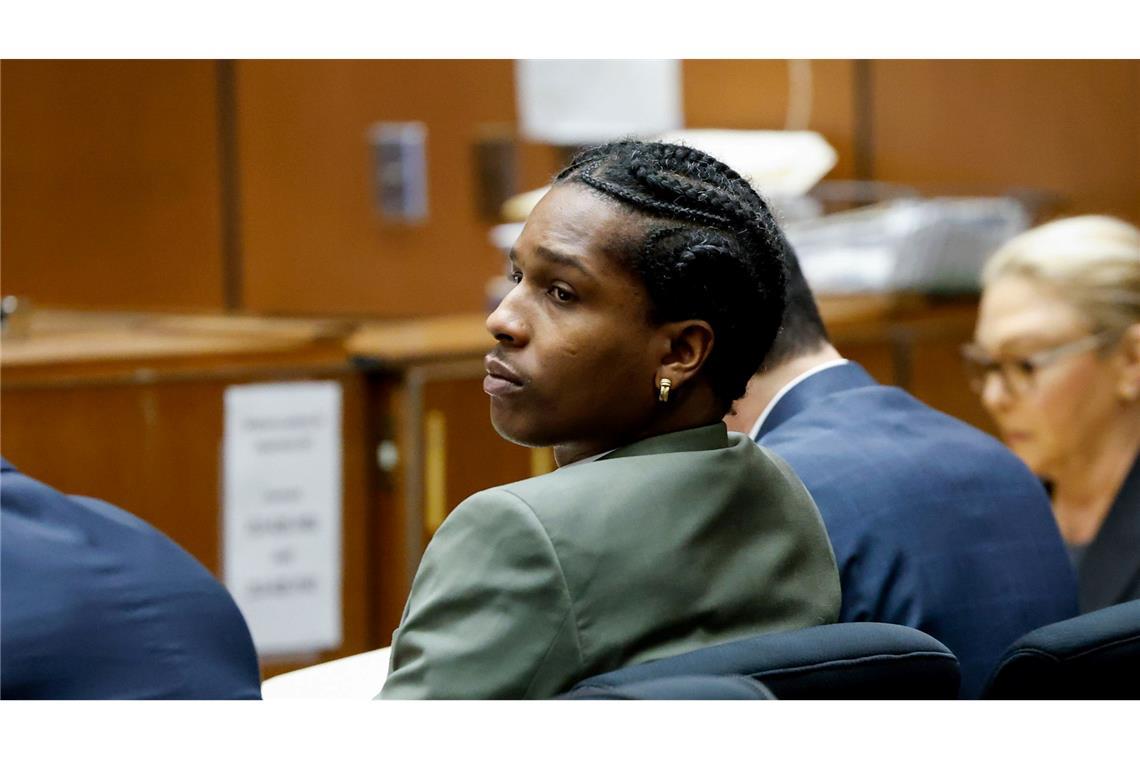 Rapper Asap Rocky sagt in Strafprozess nicht selbst aus Der Prozess gegen den Rapper neigt sich dem Ende zu. (Archivbild)