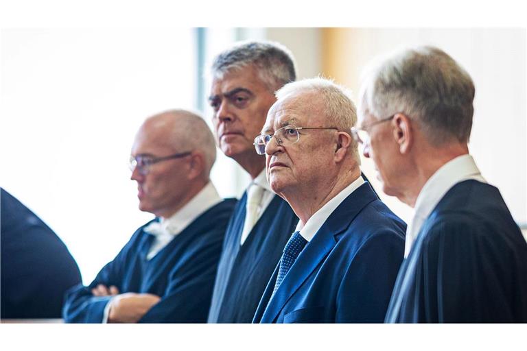 Der Prozess gegen Ex-Volkswagenchef Winterkorn ist vorläufig gestoppt. (Archivbild)