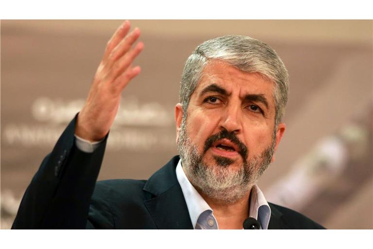 Der ranghohe Hamas-Anführer Chalid Maschal lehnt eine Entwaffnung ab. (Archivbild)