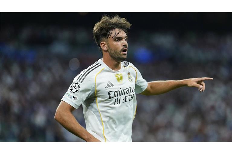 Der Real-Madrid-Profi Raúl Asencio