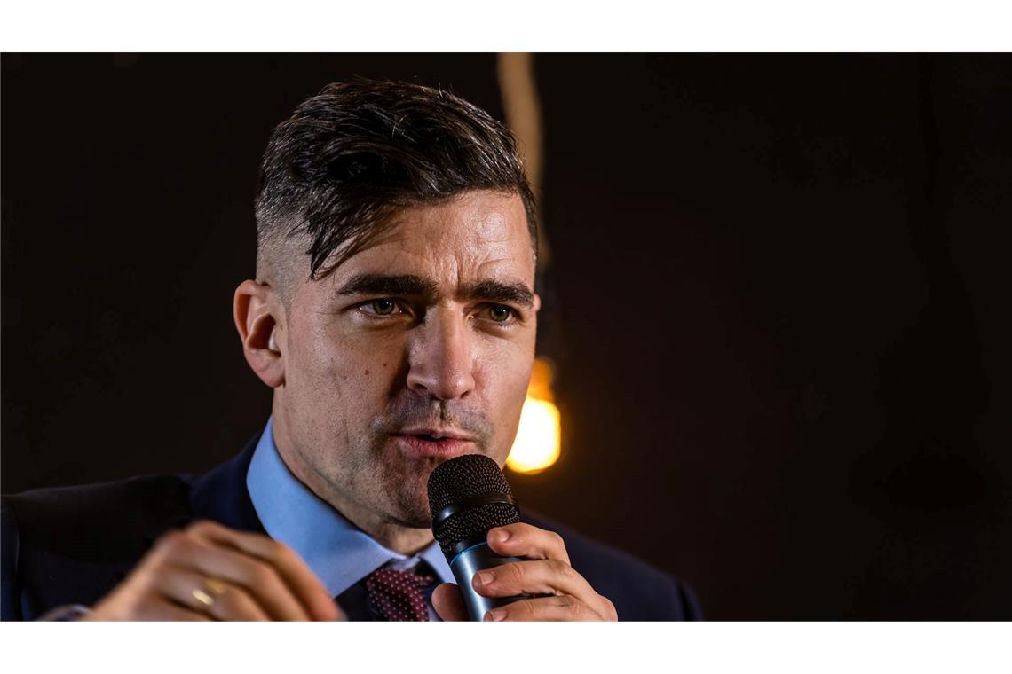 Der Rechtsextremist Martin Sellner wurde im Thüringer Landtag von Vertretern der AfD empfangen. (Archivbild)