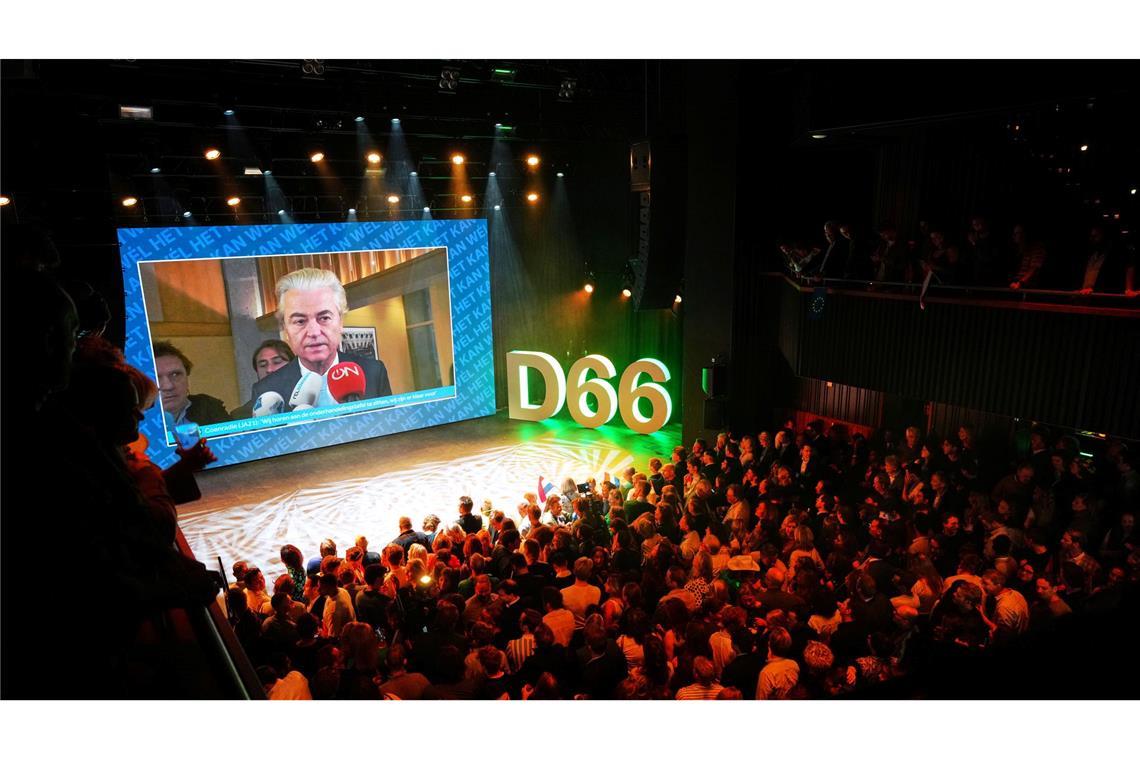 Der Rechtspopulist Geert Wilders hat keine Aussicht auf eine Regierungsbeteiligung.