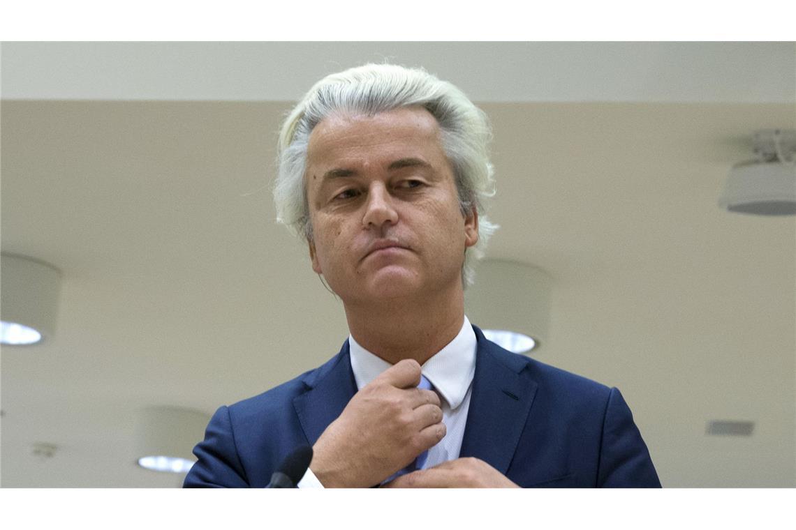 Ministerpräsident: Neuwahl nach Koalitionsbruch in den Niederlanden Der Rechtspopulist Geert Wilders ließ die Koalition platzen (Archivbild).