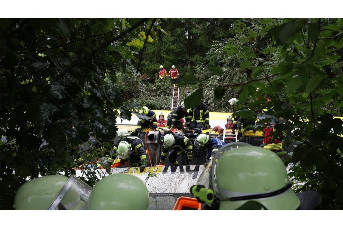 Erdrutsch war laut Polizei die Ursache