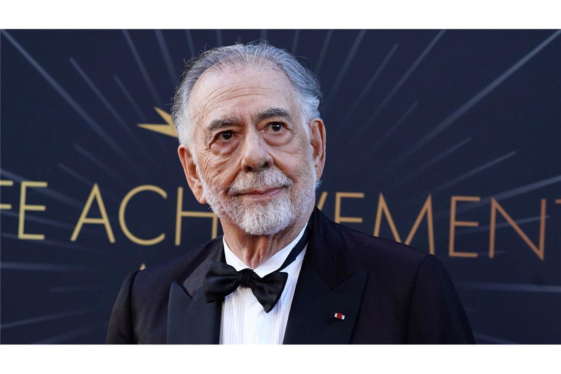 "Pate"-Regisseur Coppola zur Behandlung in römischer Klinik Der Regisseur hat seine Fans beruhigt: Es geht ihm gut. (Archivbild)