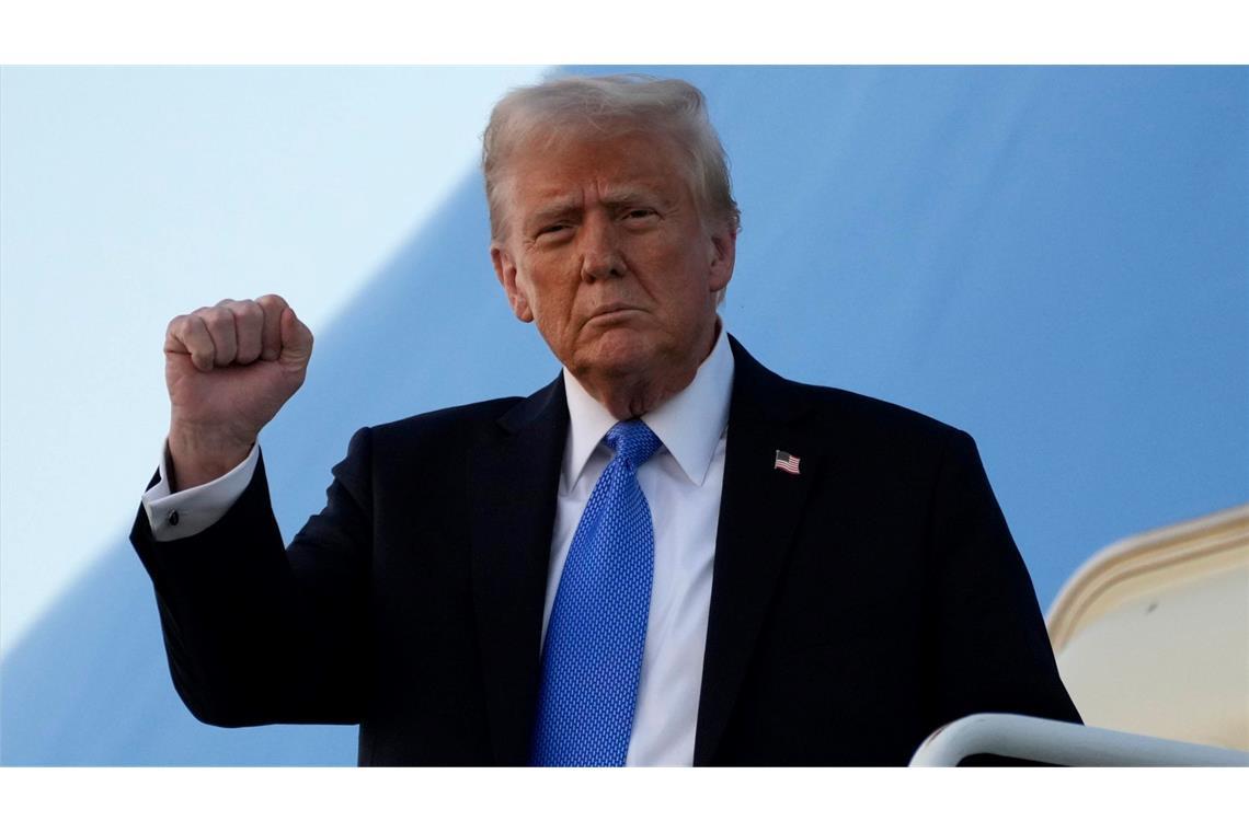 Amerika auf dem Weg zur Autokratie? Trumps radikaler Kurs Der Republikaner bricht seit dem Amtsantritt reihenweise Tabus und demokratische Grundsätze. (Archivbild)
