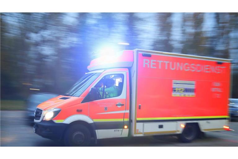 Der Rettungsdienst kümmerte sich um die Verletzten. (Symbolfoto)