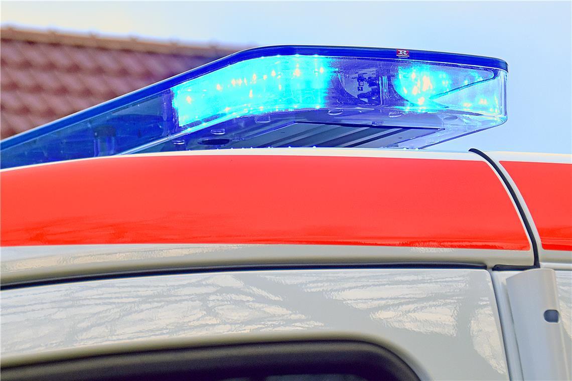 Seniorin bei Unfall in Backnang leicht verletzt Der Rettungsdienst versorgte die Frau. Symbolfoto: Tobias Sellmaier