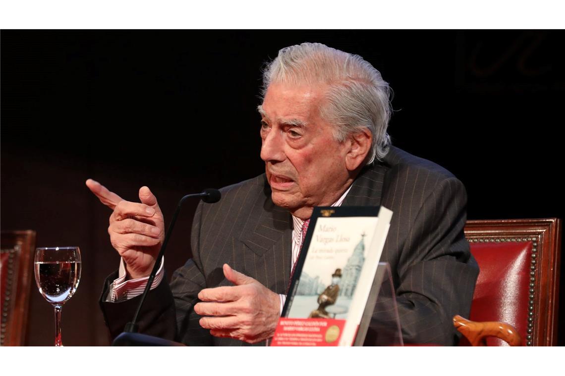 Literaturnobelpreisträger Vargas Llosa gestorben Der Schriftsteller und Nobelpreisträger hatte ein bewegtes Leben. (Archivbild)