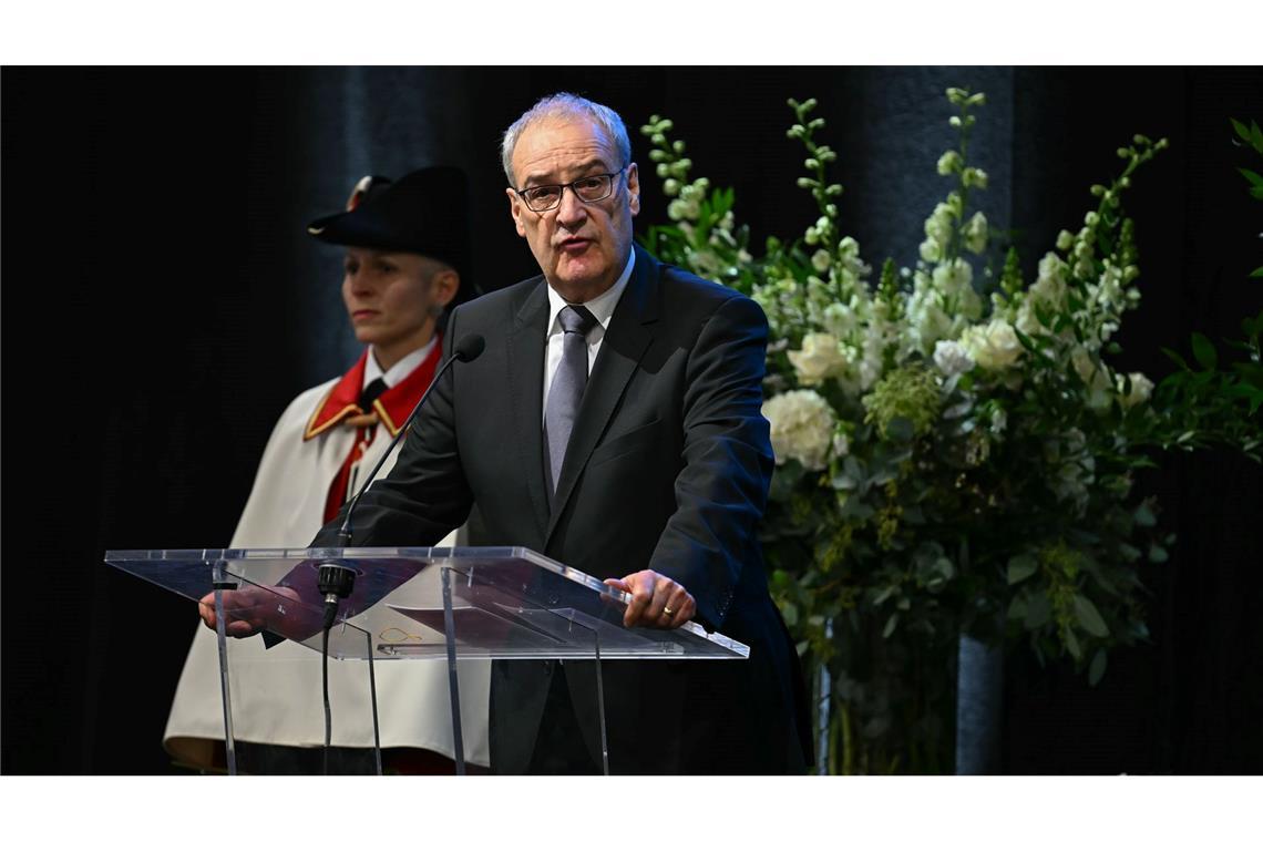 Der Schweizer Bundespräsident betont, es sei nicht Aufgabe der Politik, in das Justizsystem einzugreifen.