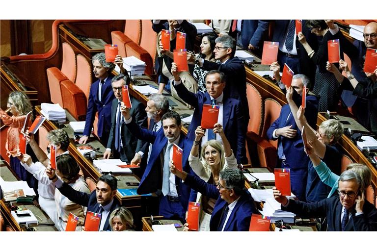 Der Senat in Rom billigte das neue KI-Rahmengesetz mit großer Mehrheit. (Archivbild)