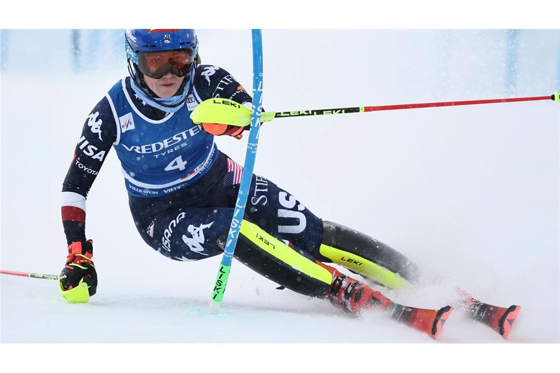 100 Weltcup-Siege: Nächster Meilenstein für Skistar Shiffrin Der Sieg in Sestriere war für Mikaela Shiffrin der insgesamt 63. in einem Weltcup-Slalom.