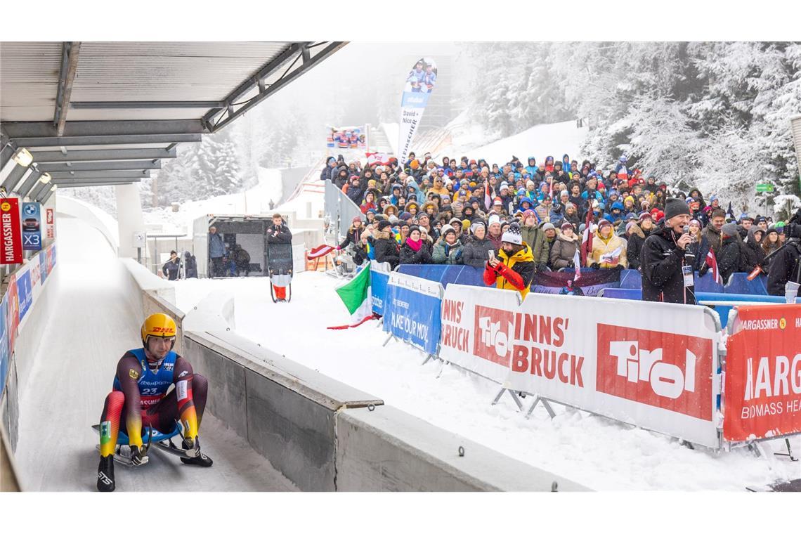 Der Skeleton-Weltcup im Eiskanal in Innsbruck/Igls wurde wegen eines schlechten Bahnzustandes abgesagt. (Archivbild)