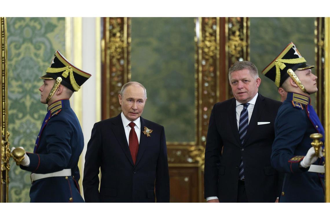 Der slowakische Ministerpräsident Fico verteidigte seinen Besuch in Moskau.
