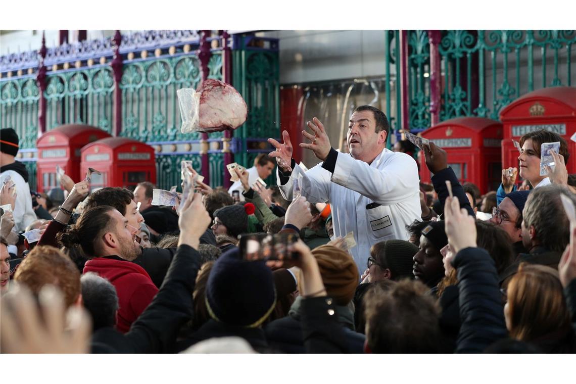 Nach mehr als 800 Jahren: Londons Fleischmarkt vor dem Aus Der Smithfield Market ist einer von Londons historischen Orten.