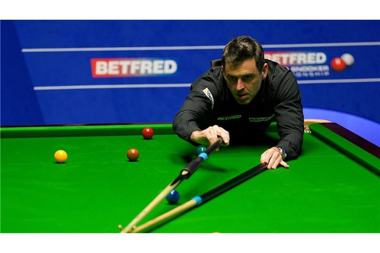 Der Snooker-Rekordweltmeister Ronnie O’Sullivan (Archivbild)