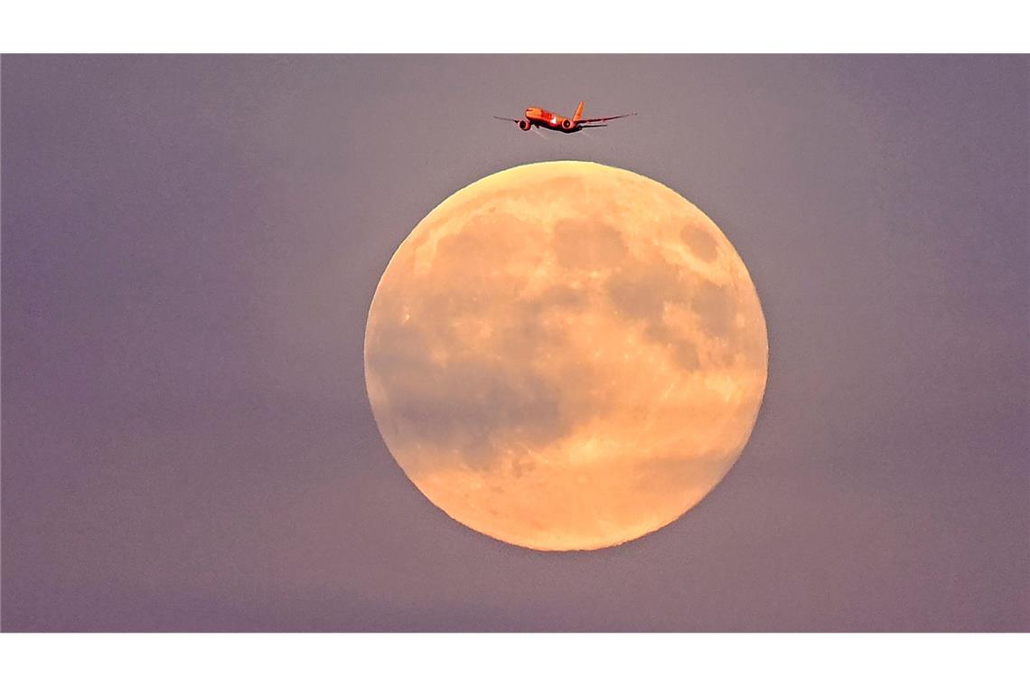 Der sogenannte Supermond ist der größte Vollmond des Jahres.