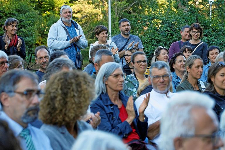 Der Sommerempfang soll auch ein Dank an die vielen Ehrenamtlichen und Freiwilligen der Stadt Murrhardt sein. Foto: Jörg Fiedler