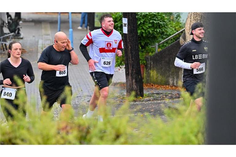 Der Spaß kam beim Filderstadt-Halbmarathon nicht zu kurz.