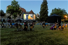 Der Stadtgarten wird wieder zum Open-Air-Kino. Foto: Jörg Fiedler
