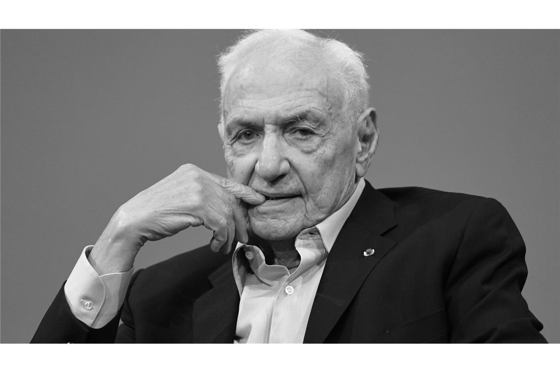 Der Star-Architekt ist mit 96 Jahren gestorben. (Archivbild)