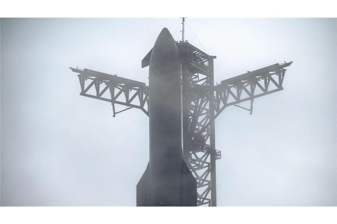 Starship-Rakete von SpaceX muss für Untersuchung am Boden bleiben Der Start der Starship-Rakete verzögert sich.