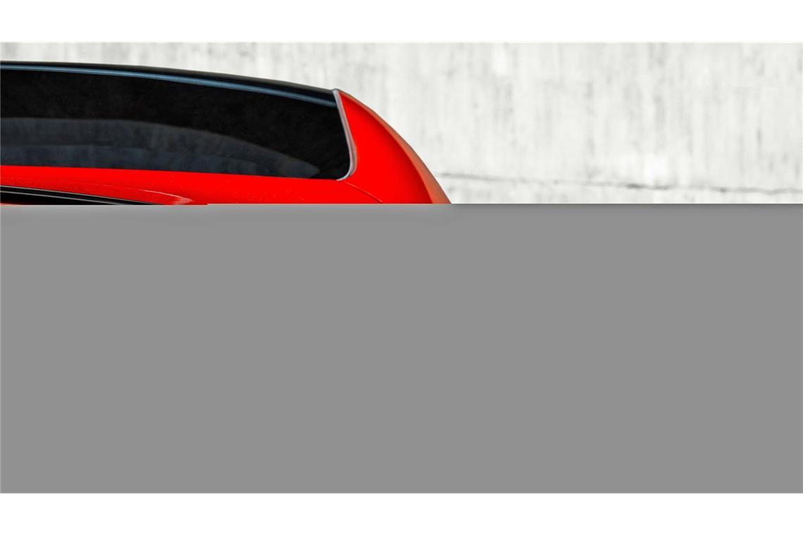 Der Stern ist bei diesem Auto omnipräsent: Auch die Rückleuchten haben diese Form.