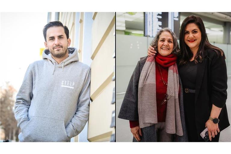 Der Stuttgarter Serkan Eren (links) sitzt derzeit im Iran in Haft. Nahid Taghavi, die Mutter der Kölner Aktivistin Mariam Claren, kam nach mehr als vier Jahren im iranischen Gefängnis frei und kehrte nach Deutschland zurück.