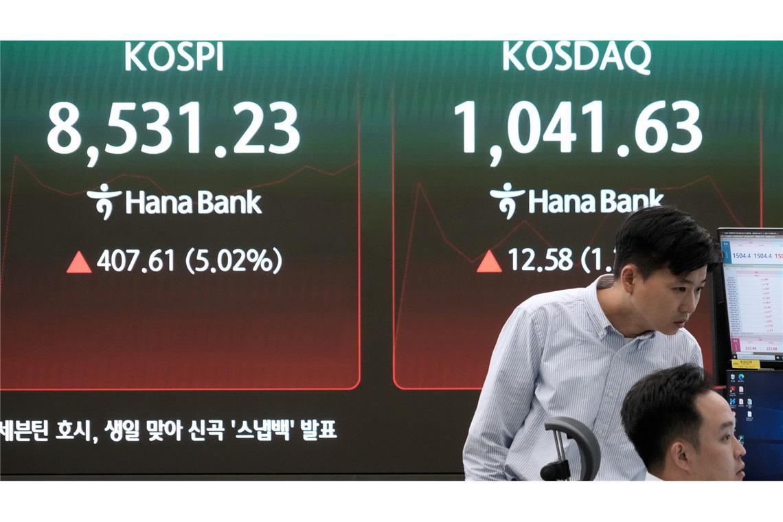 Der südkoreanische Kospi gilt seit letztem Jahr als weltweit erfolgreichster Leitindex.