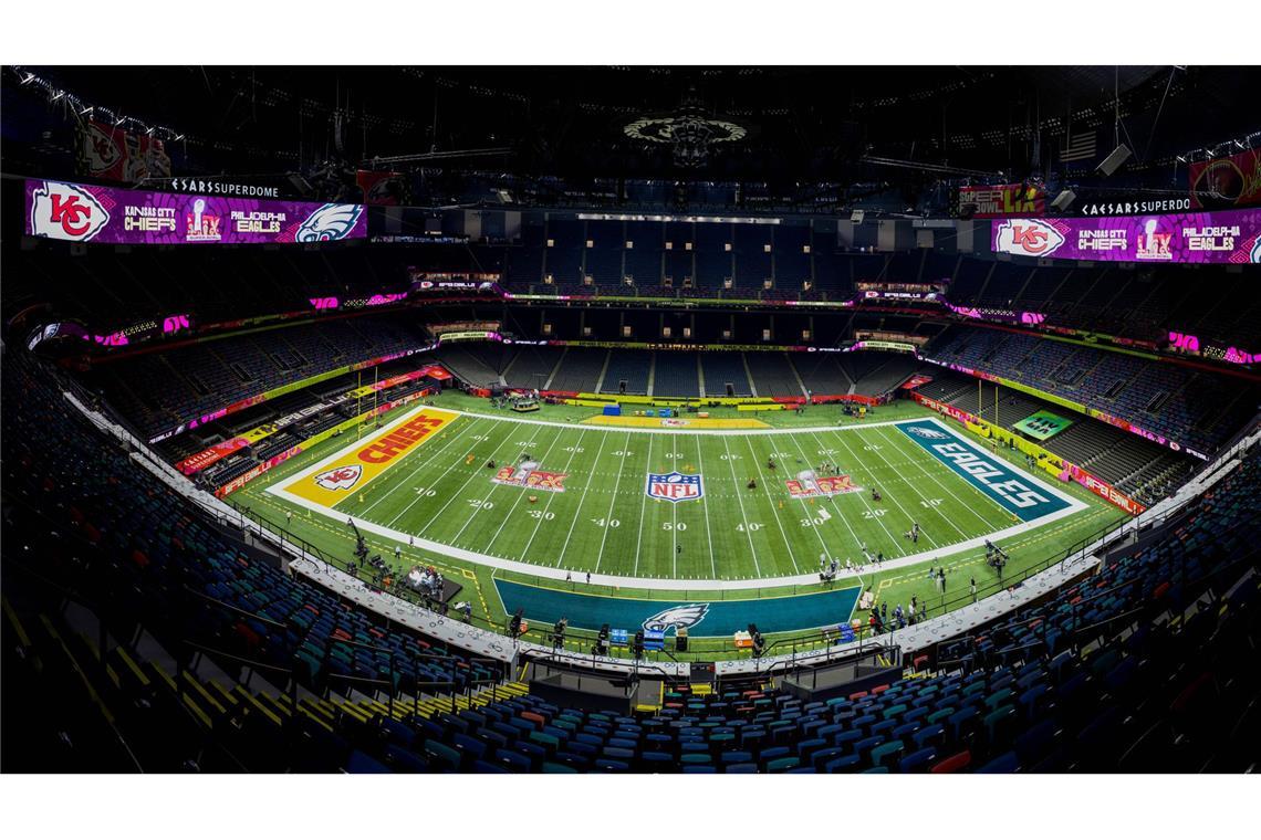 Anleitung zum Mitreden beim Super Bowl – Das alles ist wichtig Der Super Bowl 2025 findet in New Orleans statt.
