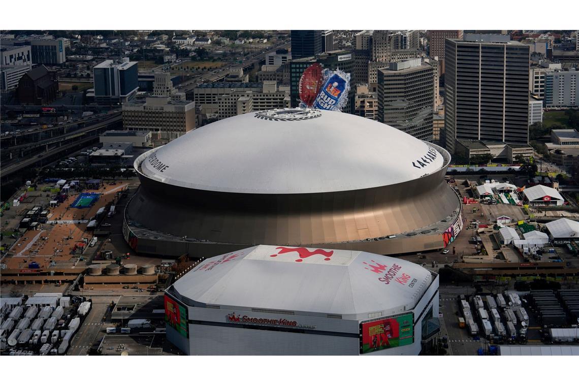 Super-Bowl-Anleitung zum Mitreden: Was alles wichtig ist Der Superdome in Las Vegas ist schon zum achten Mal Austragungsort für einen Super Bowl