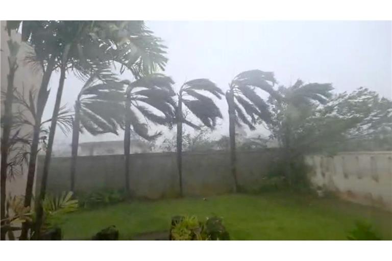 Der Supertaifun bewegte sich nur langsam vorwärts - das machte ihn besonders gefährlich.