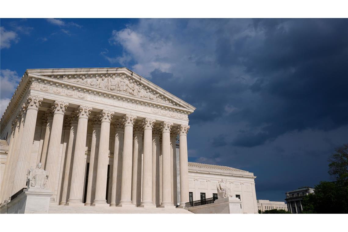 Der Supreme Court, der Oberste Gerichtshof der USA in Washington.