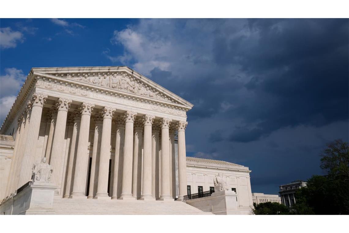 Der Supreme Court, der Oberste Gerichtshof der USA in Washington. (Symbolbild)