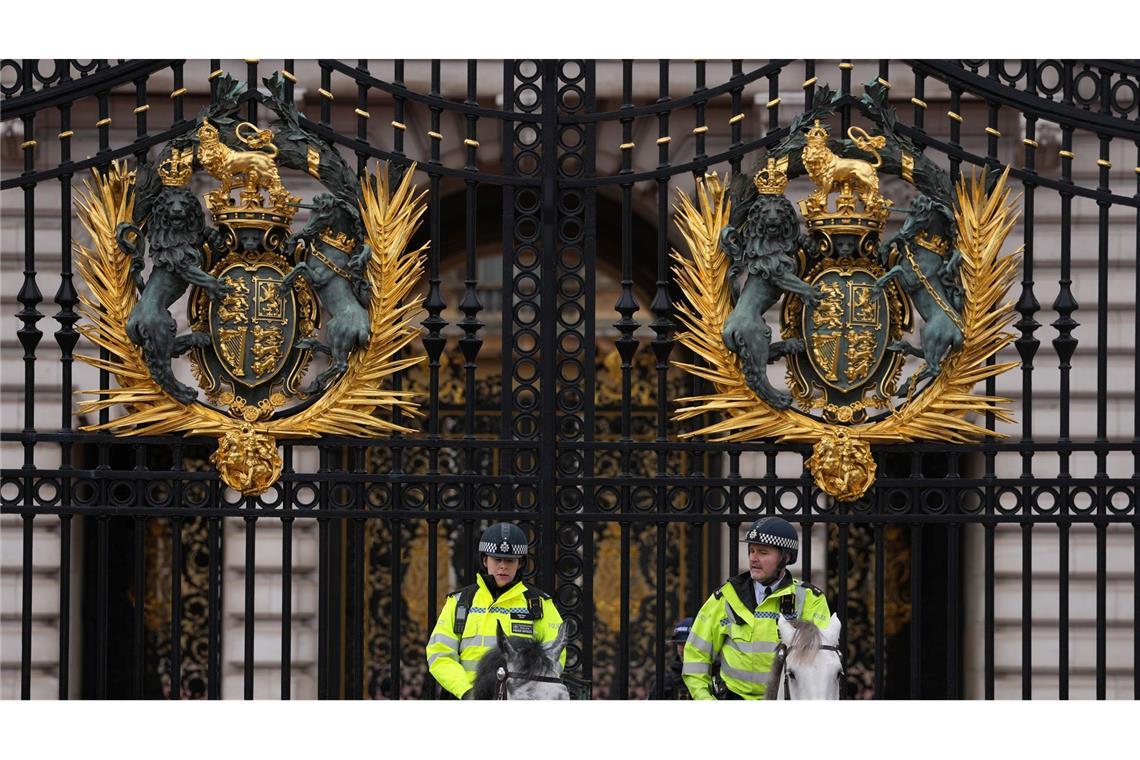 Der Tag nach der vorübergehenden Festnahme vor dem Buckingham Palace.