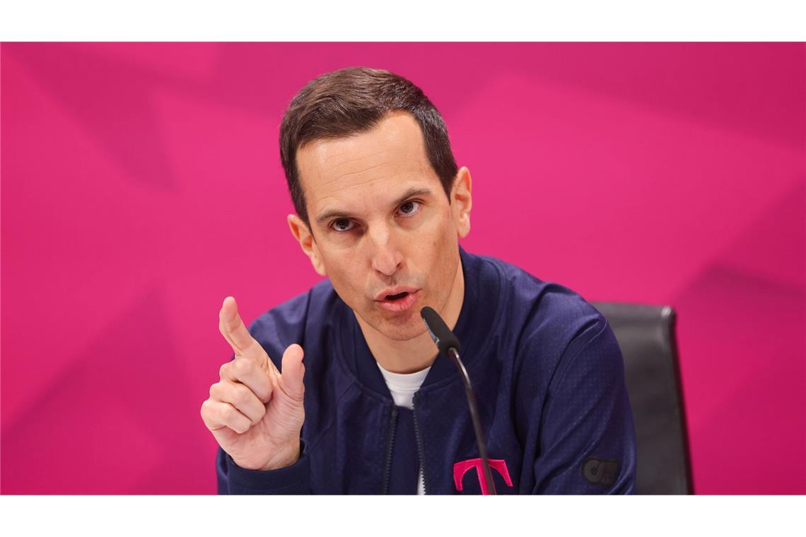 Der Telekom-Deutschlandchef Rodrigo Diehl signalisiert: Es geht aufwärts beim Glasfaser-Geschäft.