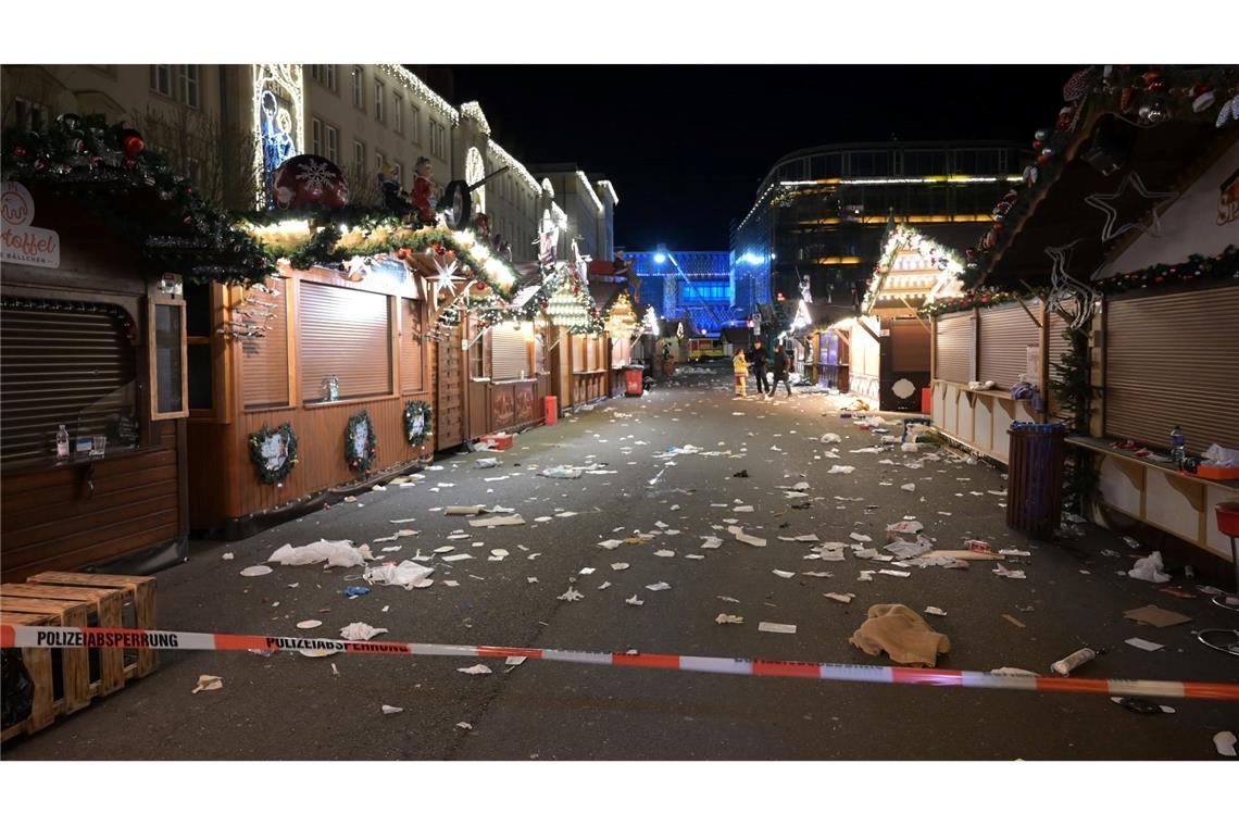 Der Todesfahrer fuhr mit bis zu 48 Kilometern pro Stunde über den Weihnachtsmarkt. (Archivbild)