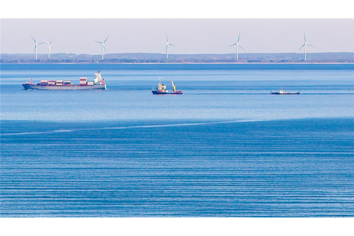 Der Transport um die Nordspitze Dänemarks herum durch das Skagerrak wird mehrere Tage dauern.