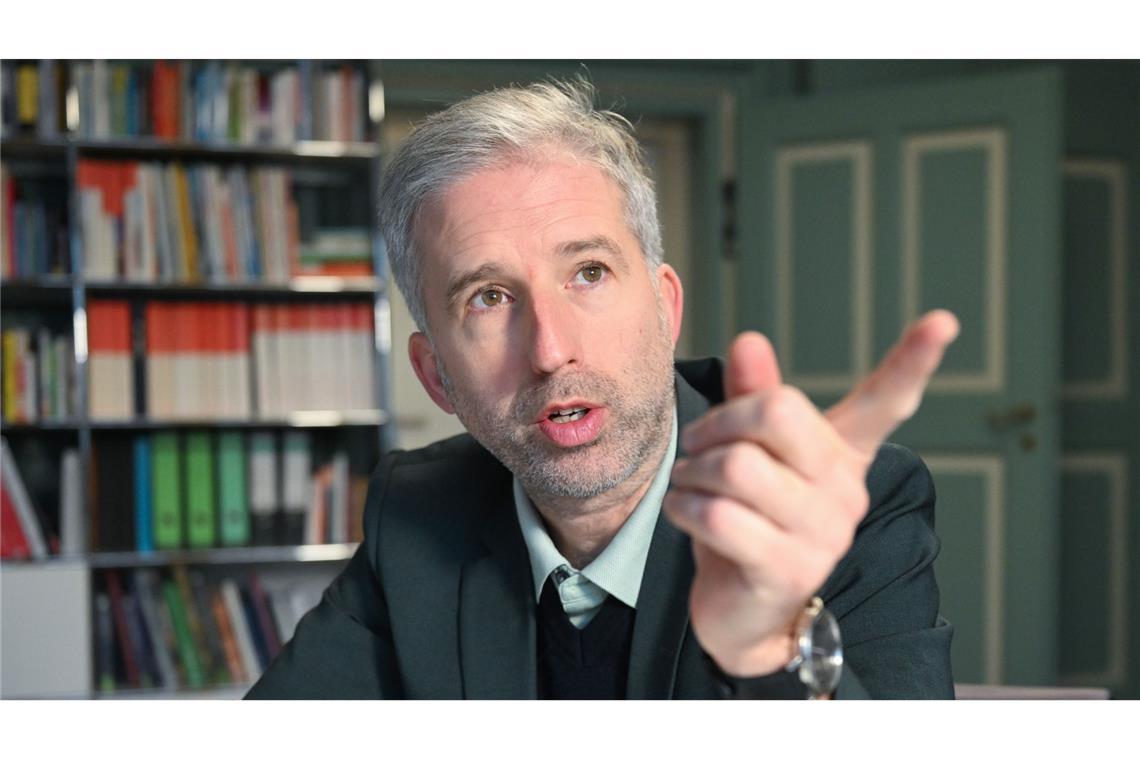 Der Tübinger OB Boris Palmer