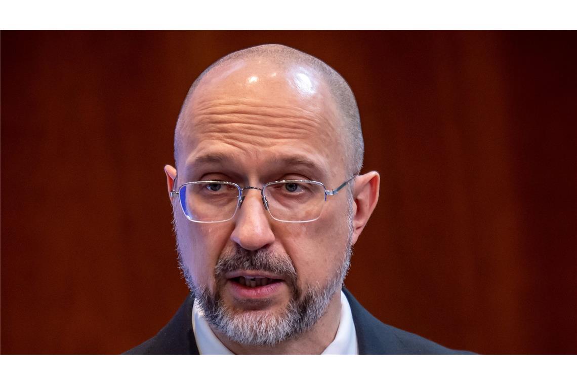 Kiewer Regierungschef: Rohstoffabkommen mit USA fast fertig Der ukrainische Ministerpräsident Denys Schmyhal hat sich am Mittwoch zum Stand des Abkommens geäußert. (Archivbild)