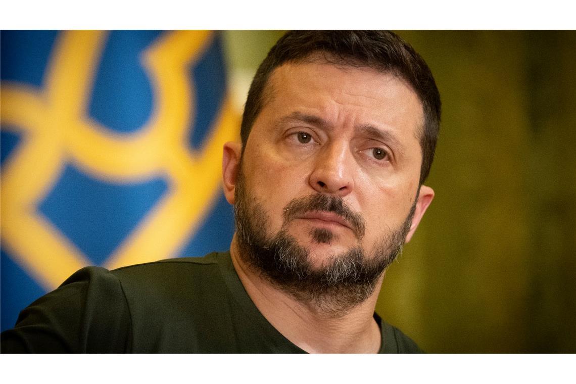 Zehn Zitate: Was die internationale Politik 2024 bewegte Der ukrainische Präsident Selenskyj kämpft auch mit Worten um sein Land. (Archivbild)