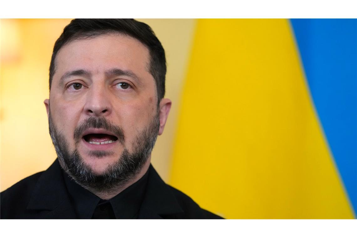 Der ukrainische Präsident Selenskyj will neue Leute an der Spitze der Energiekonzerne im Land. (Archivbild)